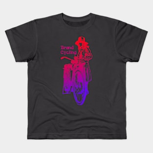 Cycling Woman T-shirt Kids T-Shirt